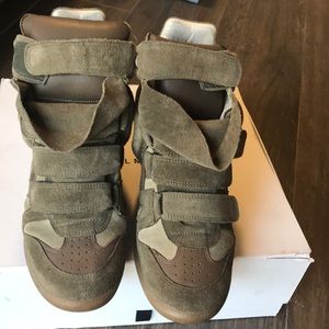 Isabel Marant Bekett Wedge Sneakers